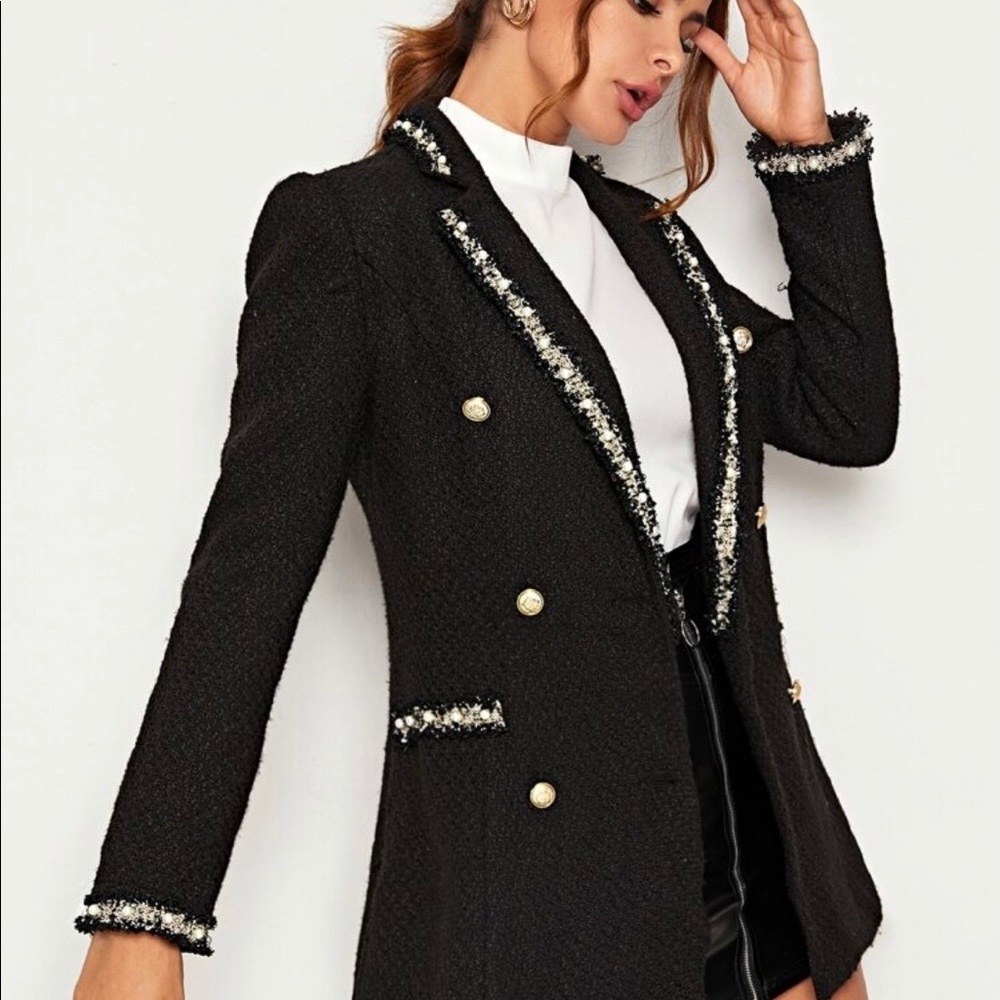 SheIn Tweed Blazer